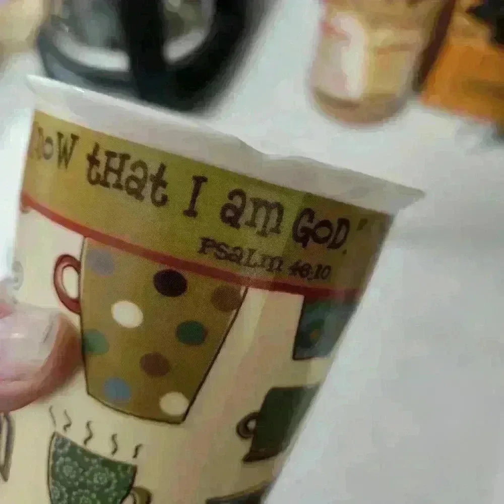 Reuseable glass coffee cup - Picture 5 of 5